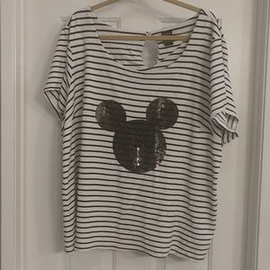 Disney Mickey sequin tee